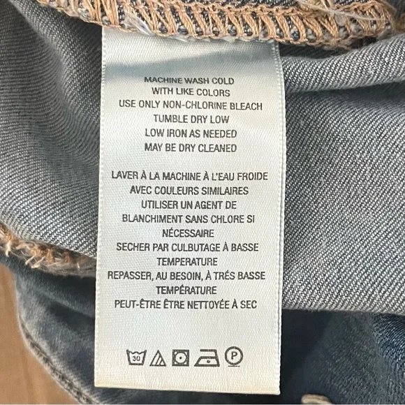 We the Free Venice Beach Flare Jeans Crossover High Rise 29 Boho Retro Wideleg - Picture 13 of 14